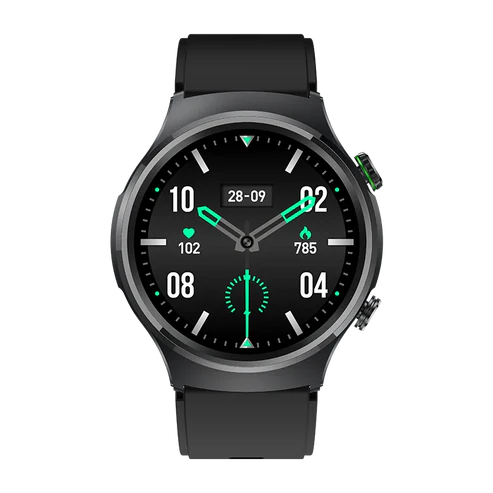Yolo Trek — Round 1.43″ AMOLED Watch with Calls & Dual Straps
