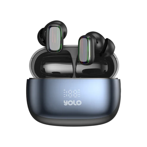 Yolo Yopod Prime Wireless Earbuds | Bluetooth 5.4 and 70-Hour Total Playback