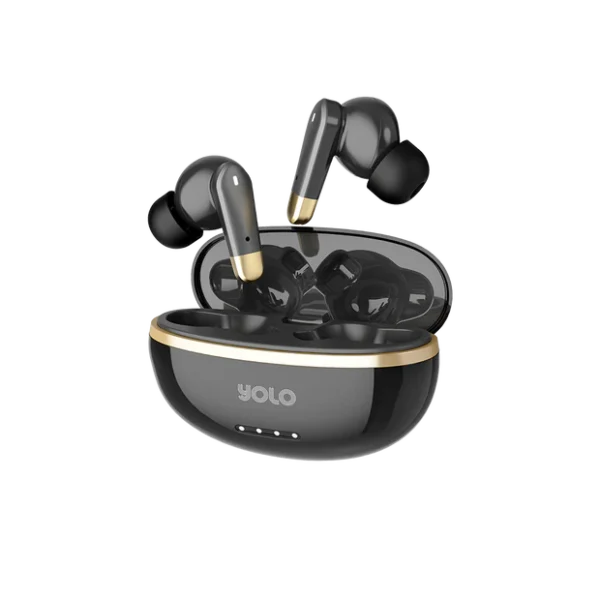 Yolo YoPod Neo Earbuds — Bluetooth 5.3, Touch Control, IPx4