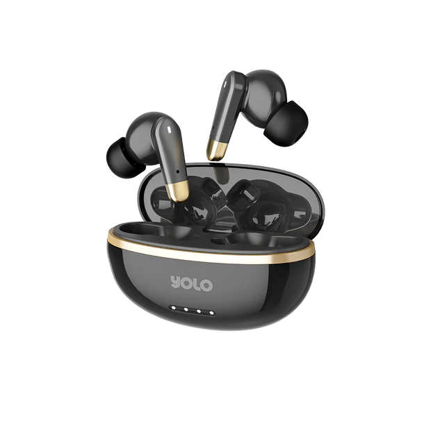 Yolo YoPod Neo Earbuds — Bluetooth 5.3, Touch Control, IPx4