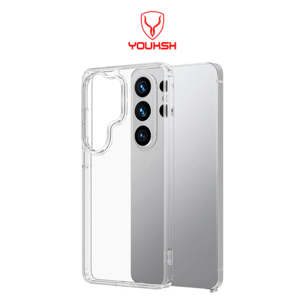 YOUKSH Samsung Galaxy S26 Ultra Clear Acrylic Back Case