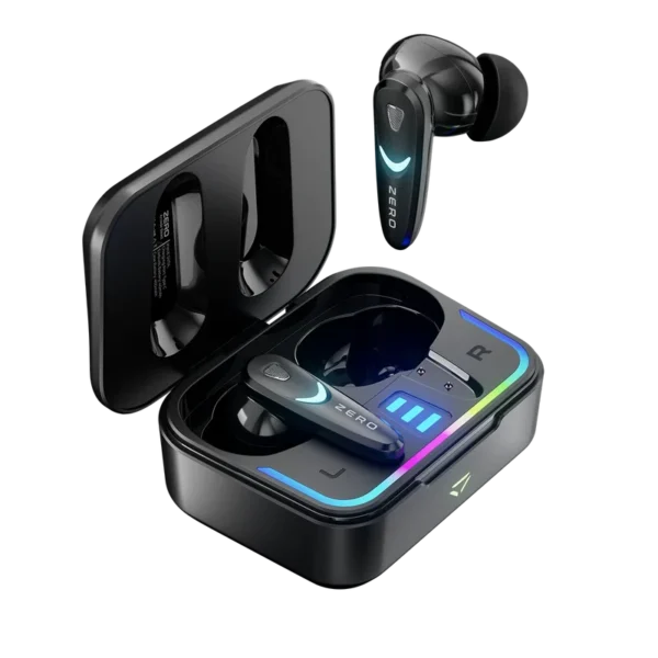 Zero Lifestyle Arcade Beast — RGB True Wireless Earbuds with 30-Hour Case Power
