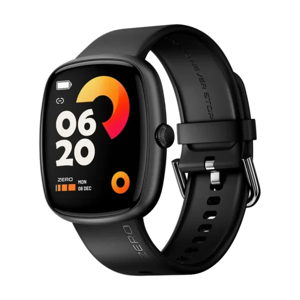 Zero Qube Smartwatch — 1.83″ Screen, Calls & Daily Health Metrics