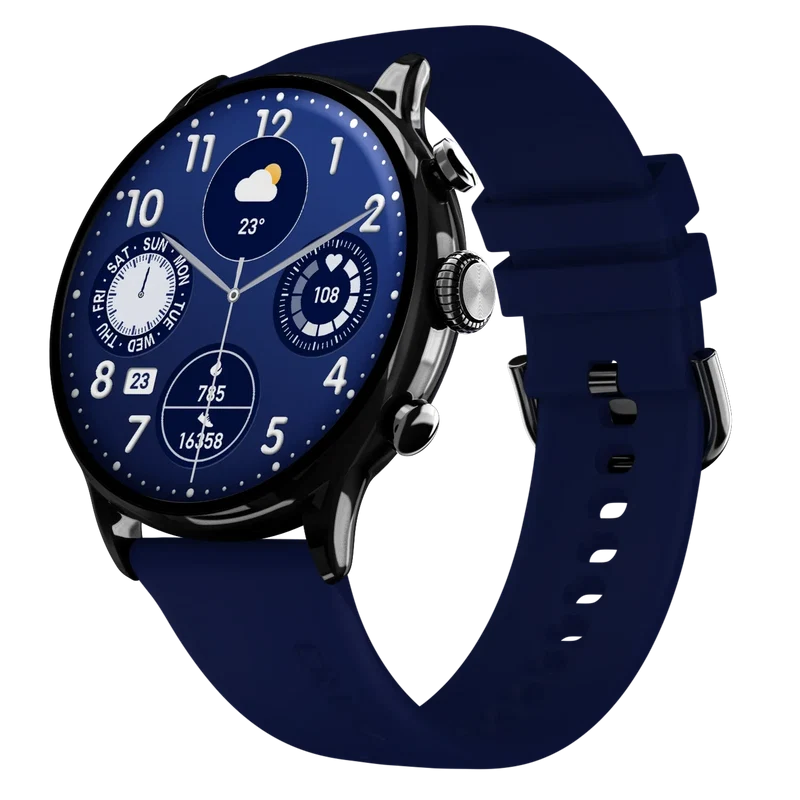 Zero Royale – Stainless Steel Smartwatch with 466 × 466 AMOLED