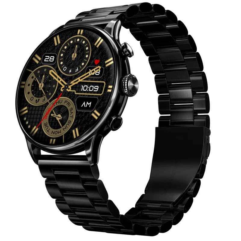 Zero Royale – Stainless Steel Smartwatch with 466 × 466 AMOLED